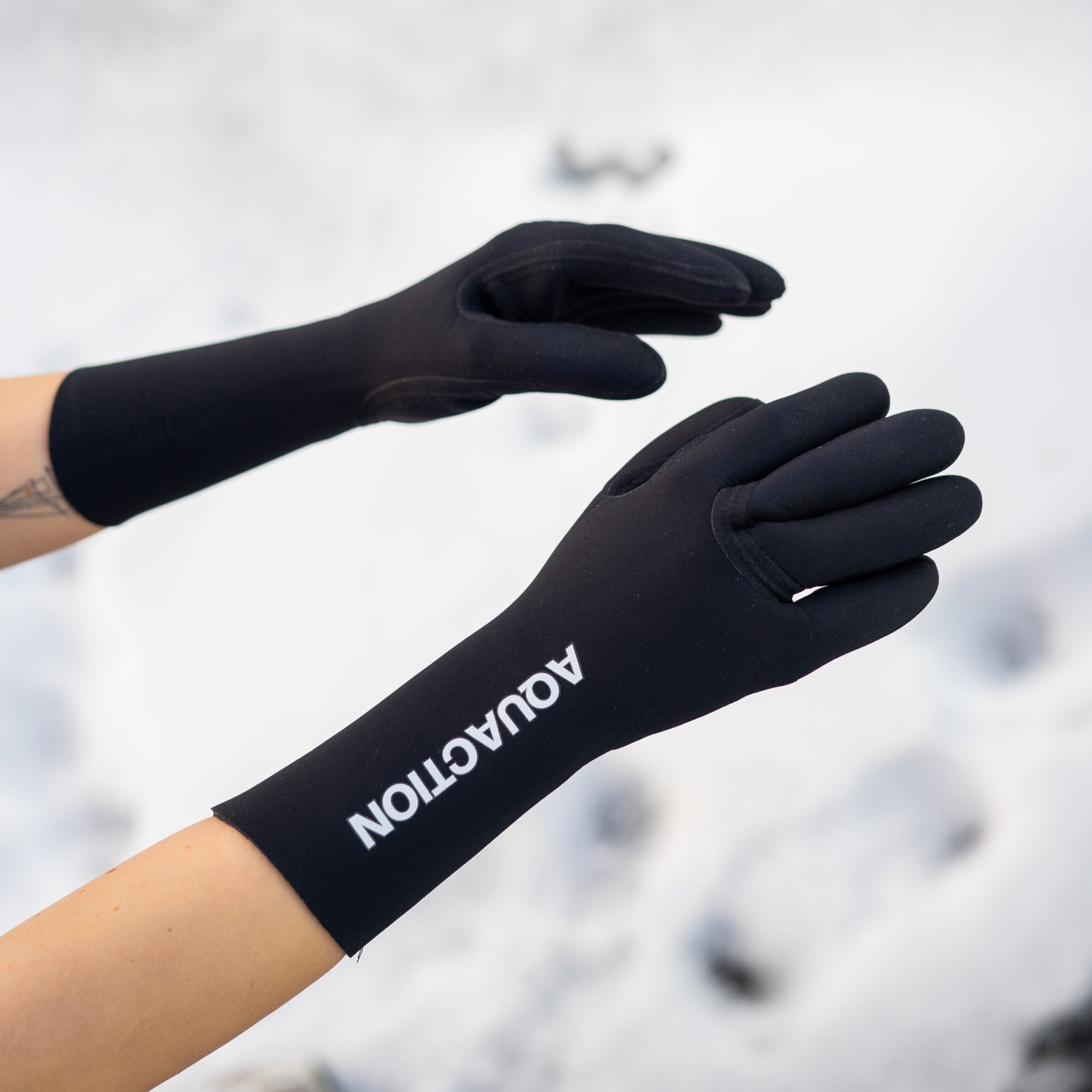 Aqua Gloves neopreeniset avantouintihanskatAquaction