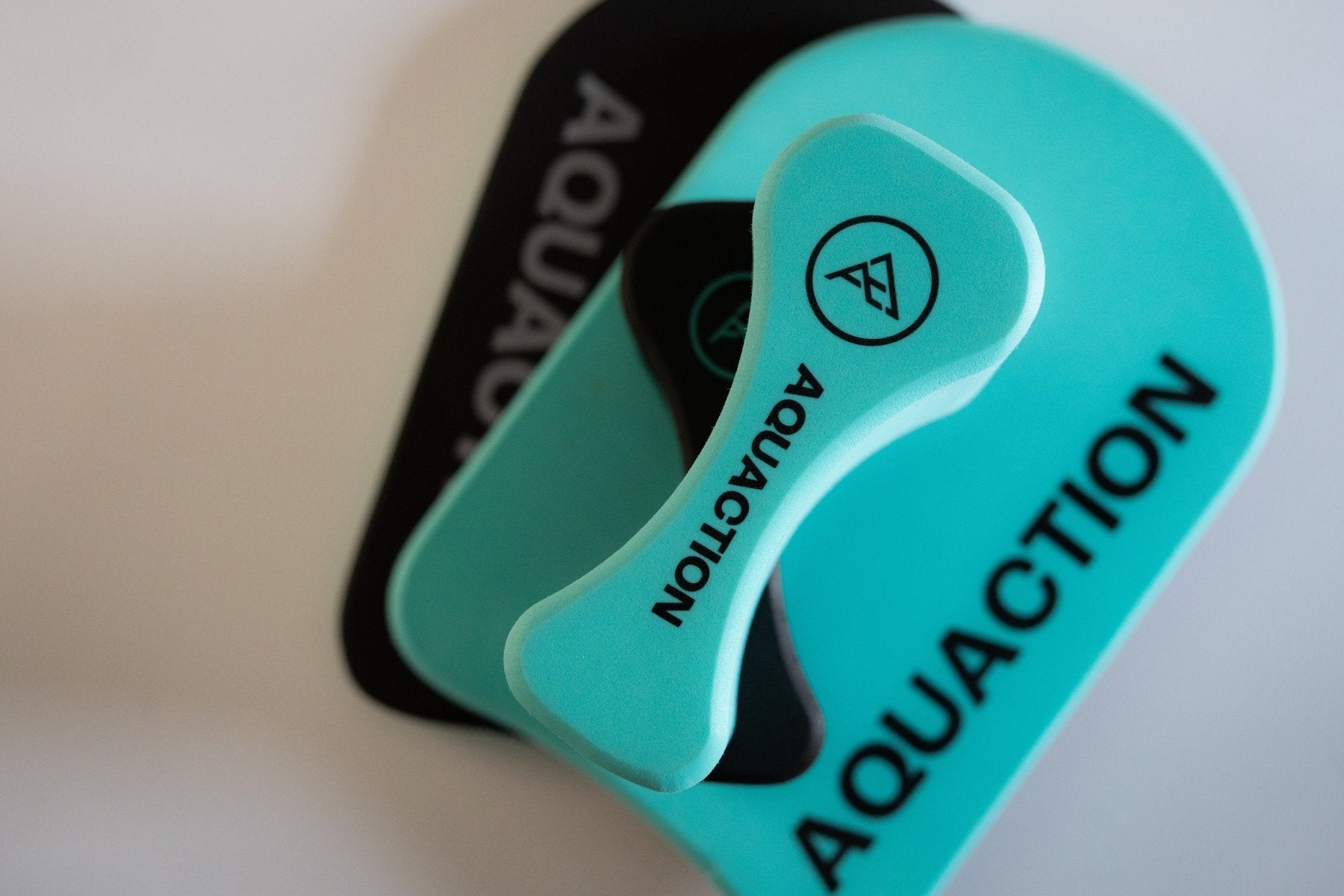 Aqua Kickboard uimalauta, minttu - mustaAquaction