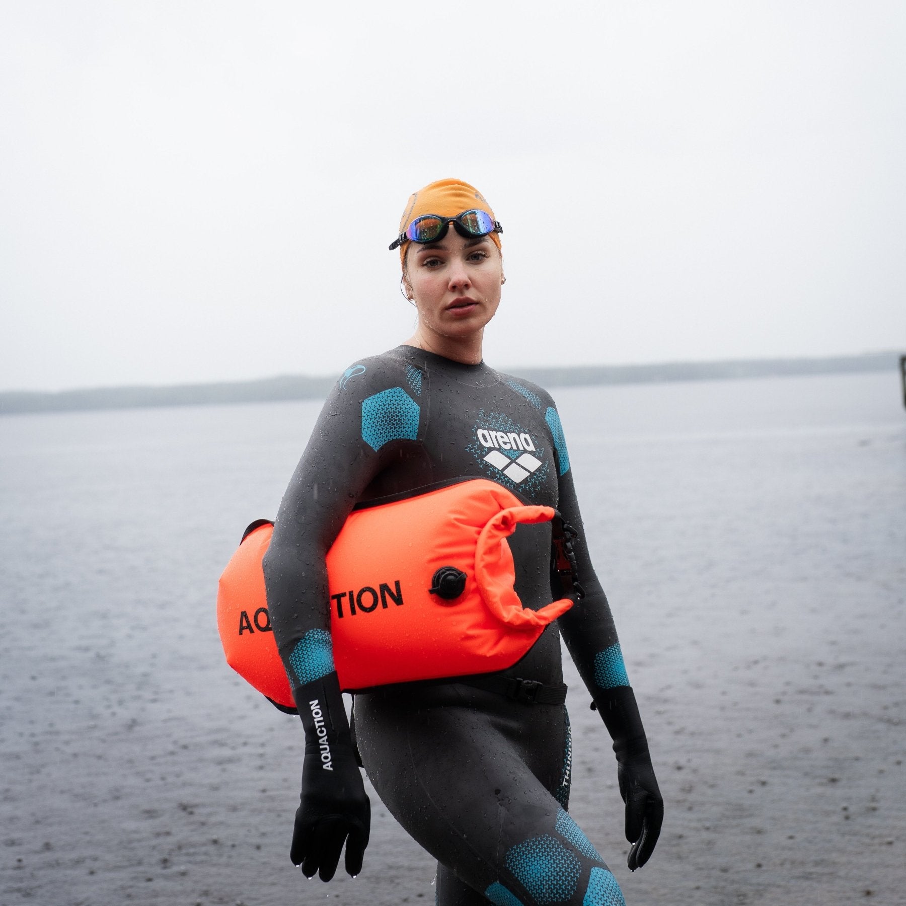 Aqua Safety Buoy turvapoiju, oranssi - Aquaction