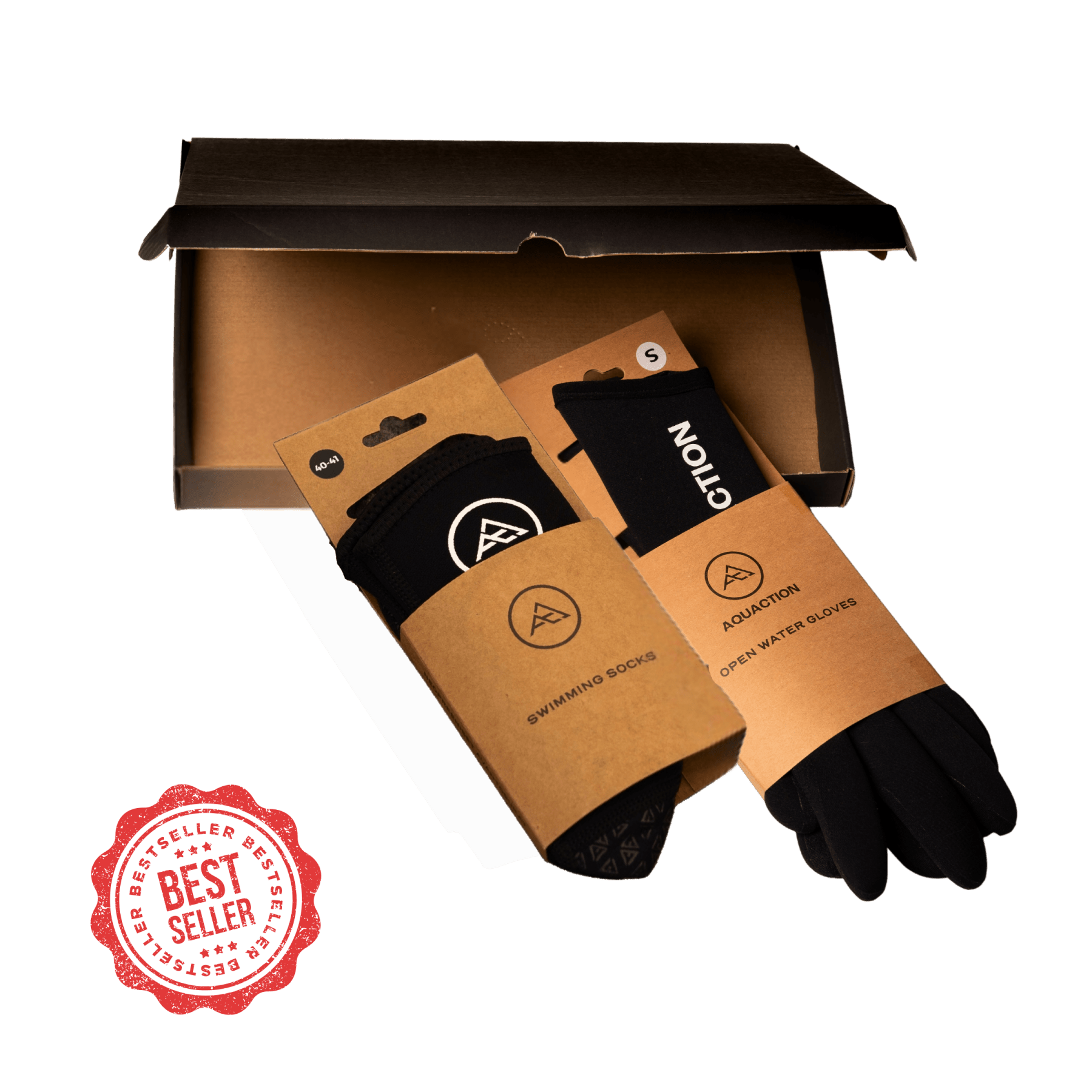 Avantouintipaketti (sis. Aqua Gloves hanskat & Aqua Socks 2.0 mm sukat) - AvantouintiAquaction