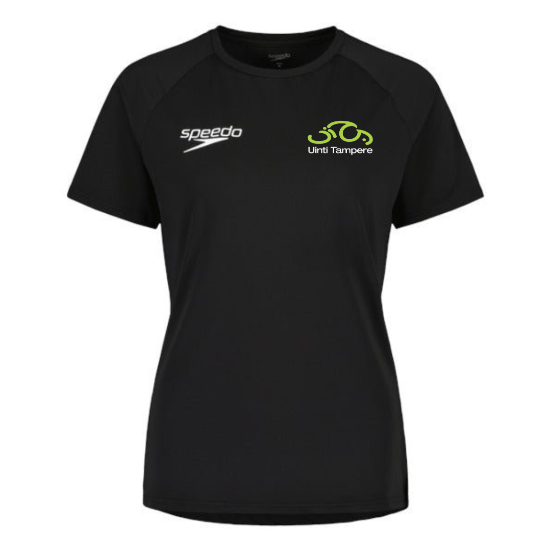 Naisten tekninen T - paita, musta - Uinti TampereUinti Tampere