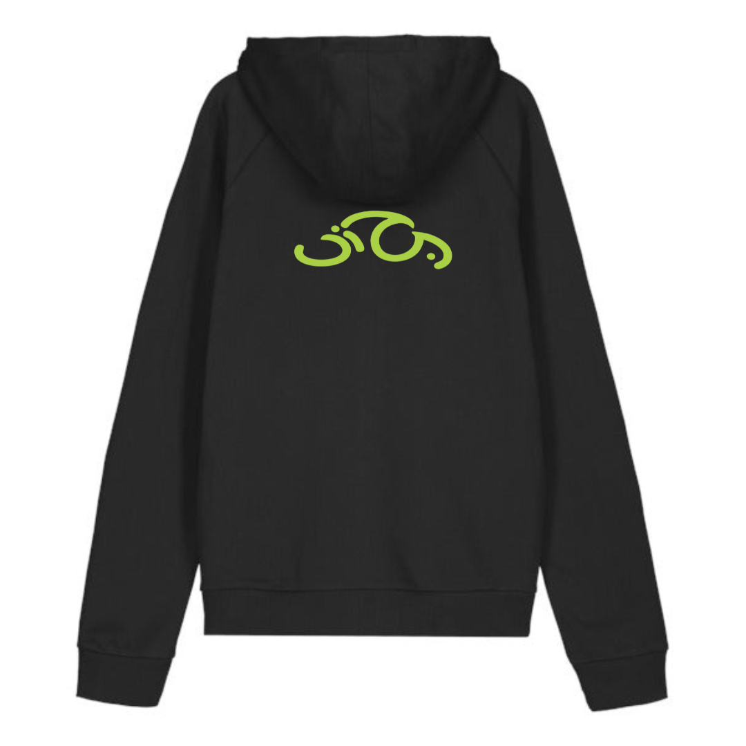 Nuorten Hooded Sweat Jacket Small Logo, musta - Uinti TampereUinti Tampere