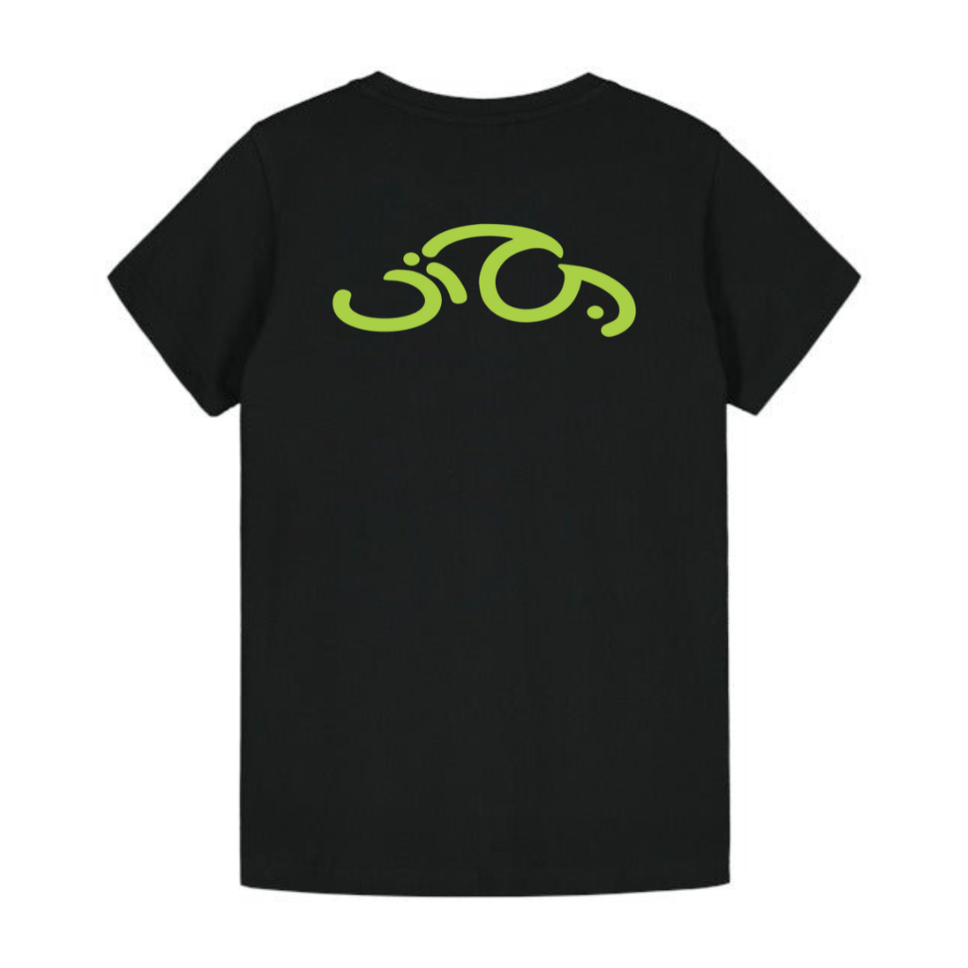 Nuorten puuvillainen T - paita, musta - Uinti TampereUinti Tampere