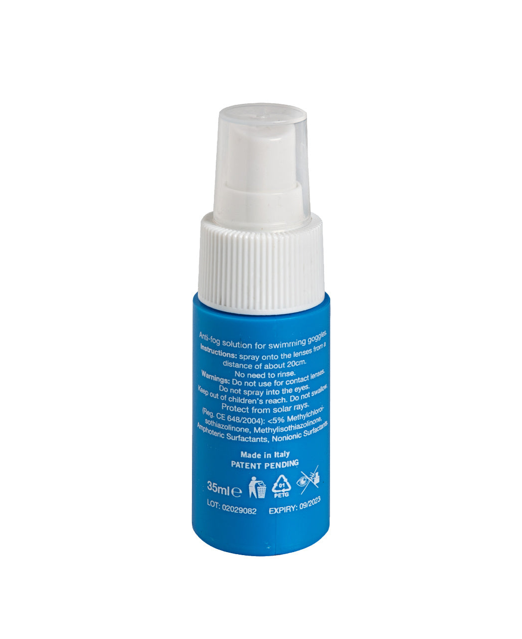 Anti-dimmspray för simglasögon
