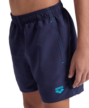 Beach Boxer Solid R badshorts för pojkar, marinblå