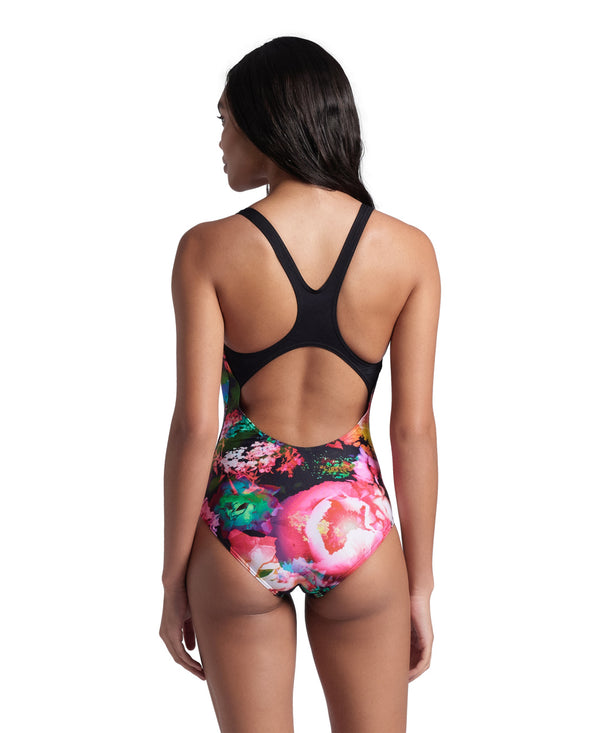 Roseland Swimsuit Swim Pro Back dambaddräkt, färgglad