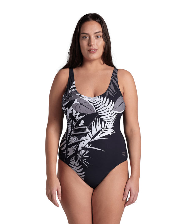 Lucy Lighcross Plus Size Dambaddräkt, svart