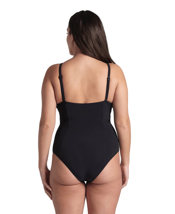 Lucy Lighcross Plus Size Dambaddräkt, svart