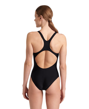 ProFile Swim Pro Back dambaddräkt, svart-silver