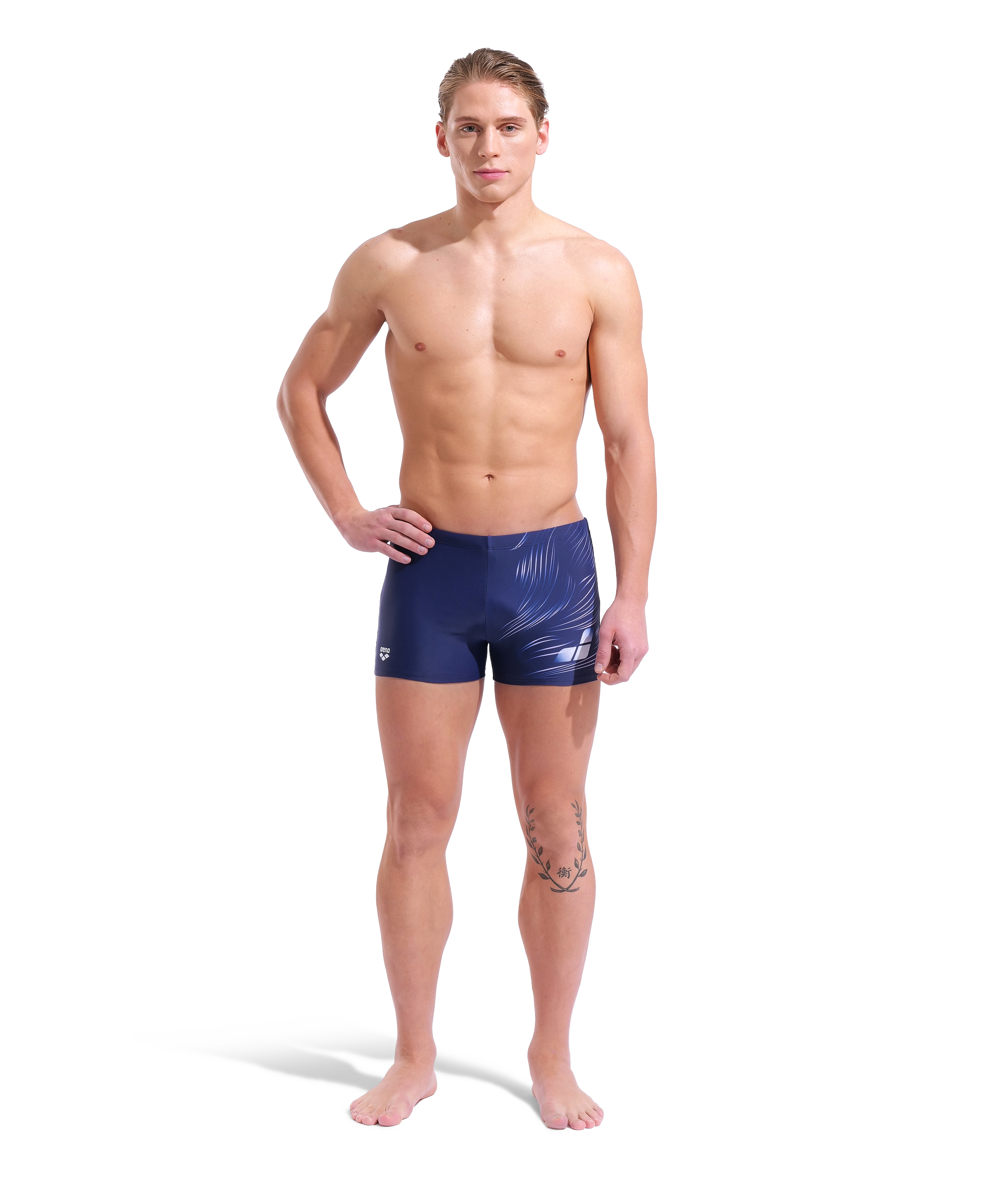 Foliage Swim Short miesten uimahousut, tummansininen