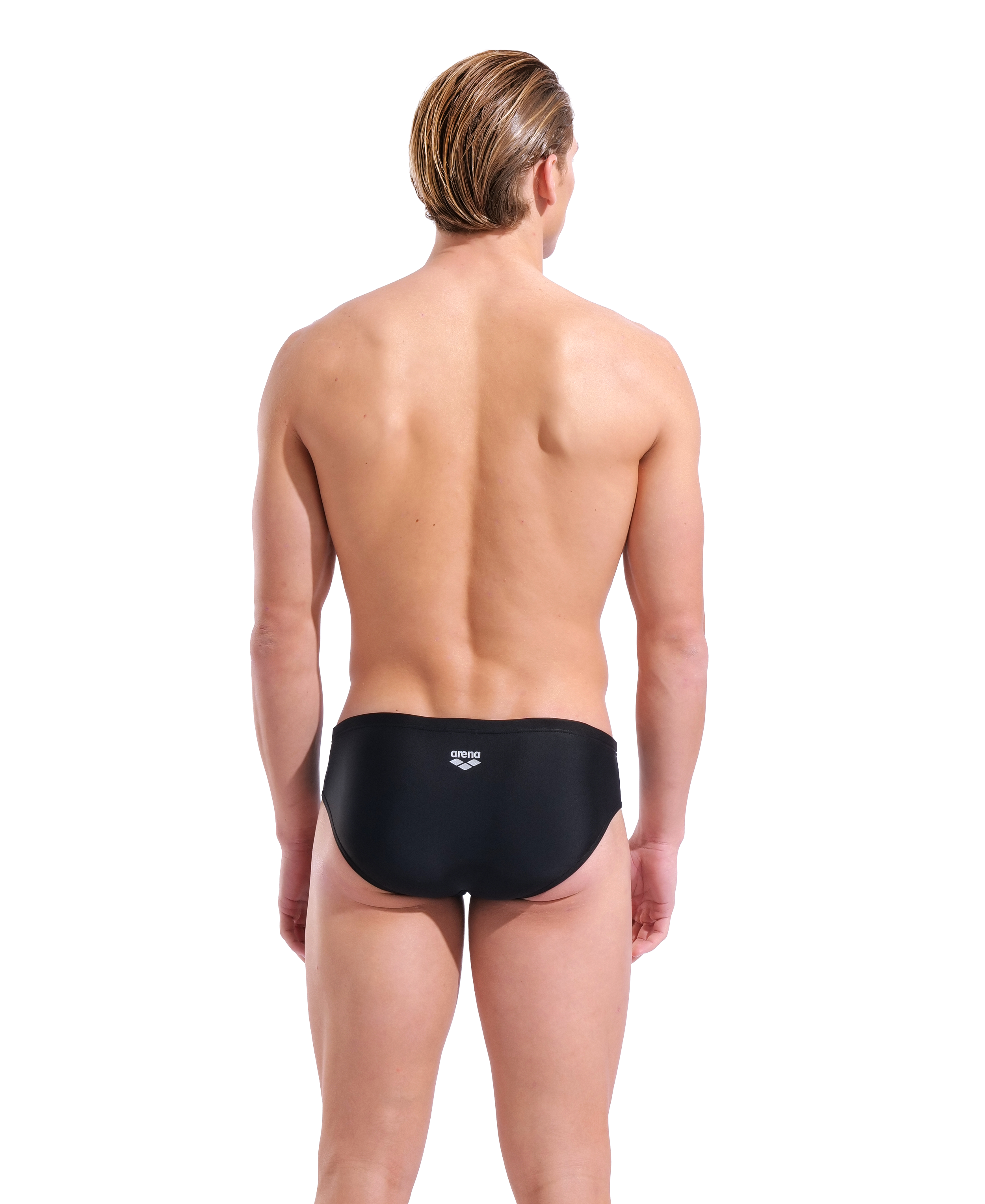 Steplogo Swim Briefs miesen uimahousut, musta