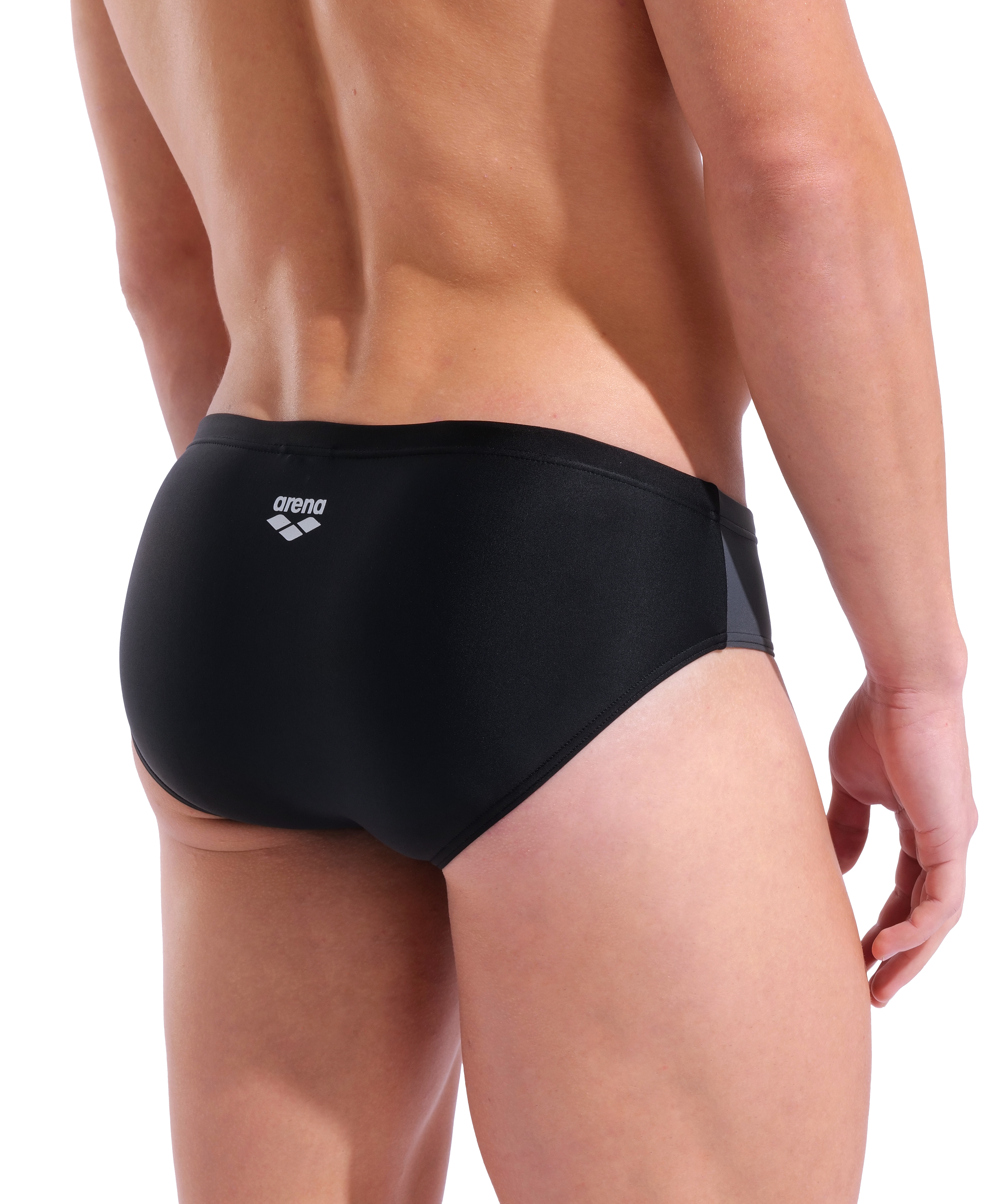Steplogo Swim Briefs miesen uimahousut, musta