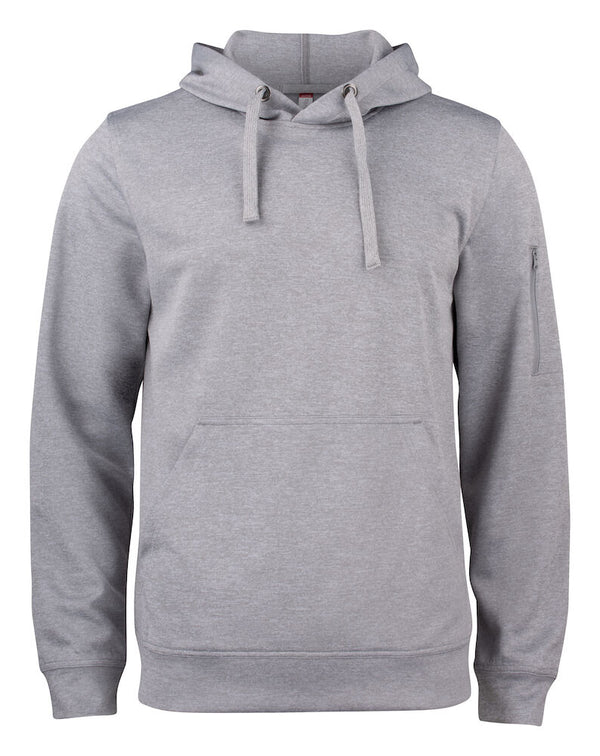 Basic Active Hoodie Grå Mel