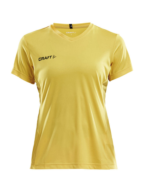 Craft Squad Go Technical t-shirt Solid W Yellow