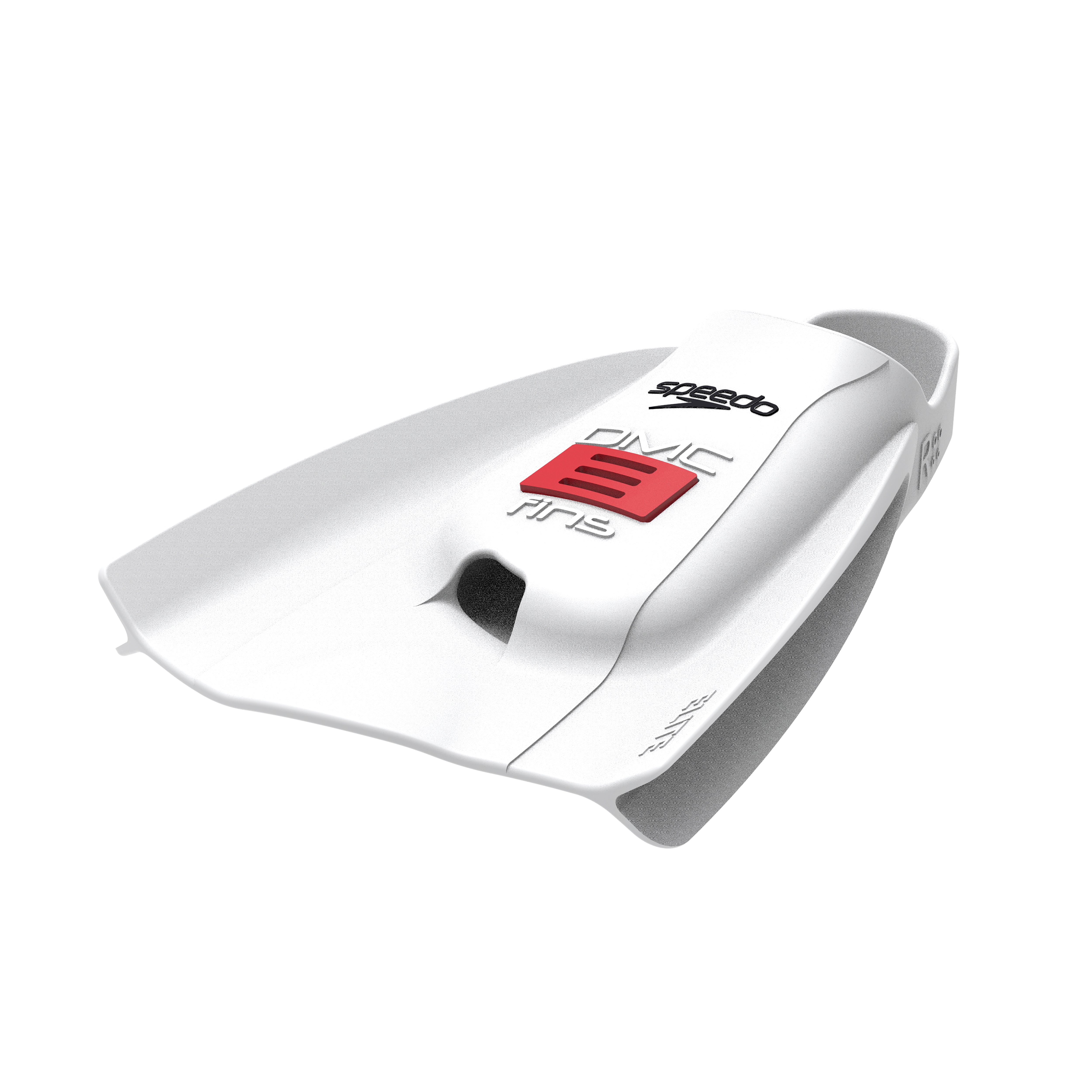 Speedo DMC Elite Fin fins, white-red