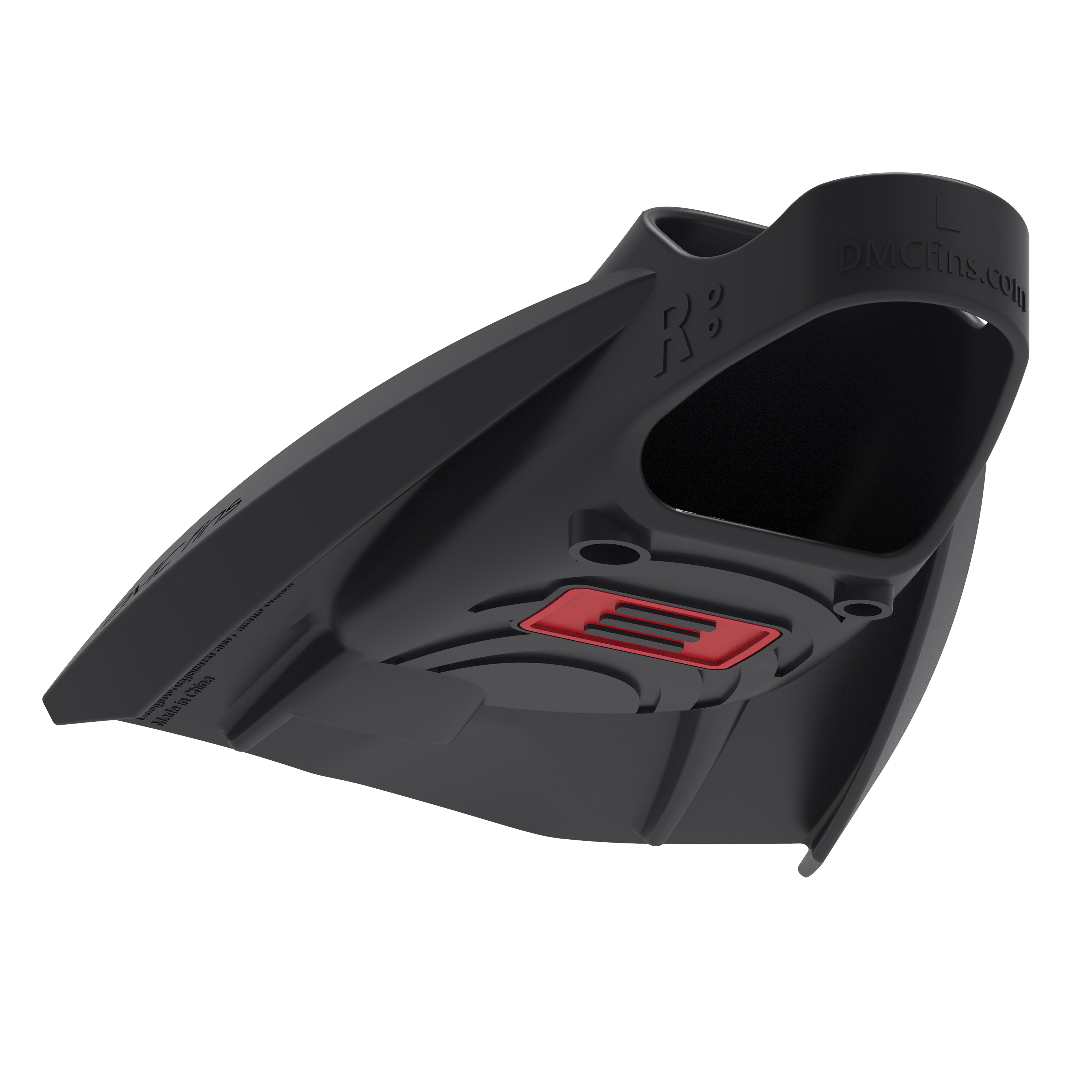Speedo DMC Elite Max Fin räpylät, musta-punainen