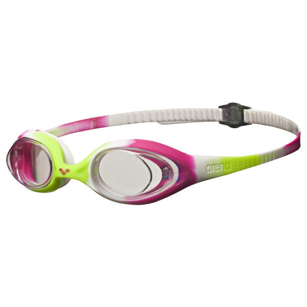 Spider Jr children's swimming goggles, lime-pink