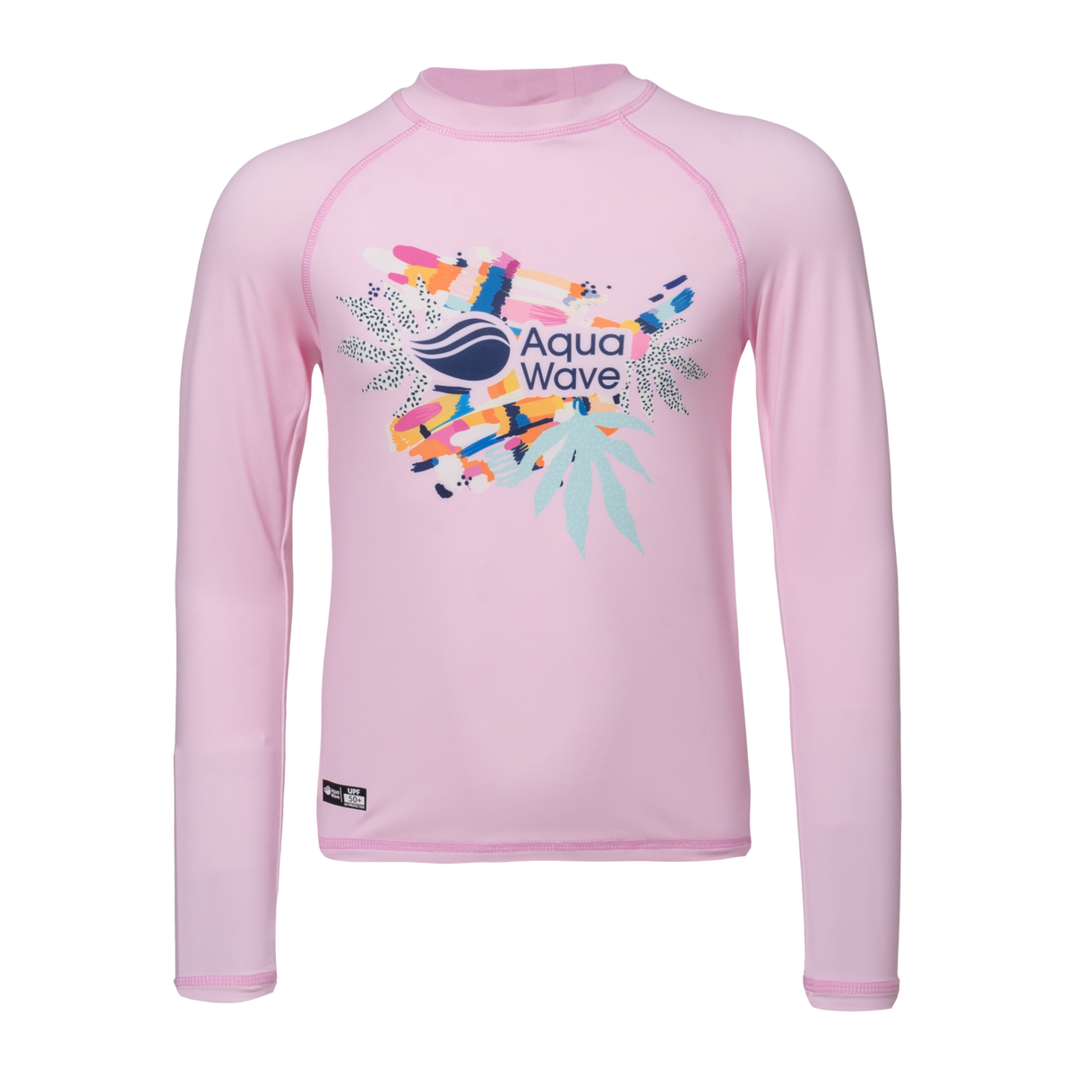 Uver Kids tyttöjen UV-paita, pinkkikuosi