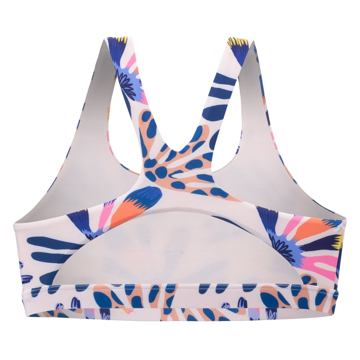 Rodani tyttöjen bikiniyläosa, beige kukkakuosi