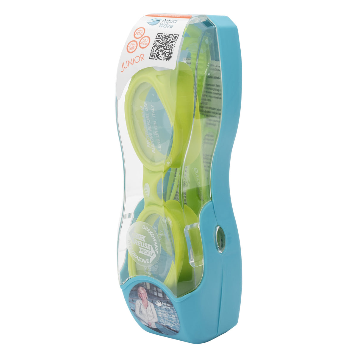 Visio lasten uimalasit, neonlime