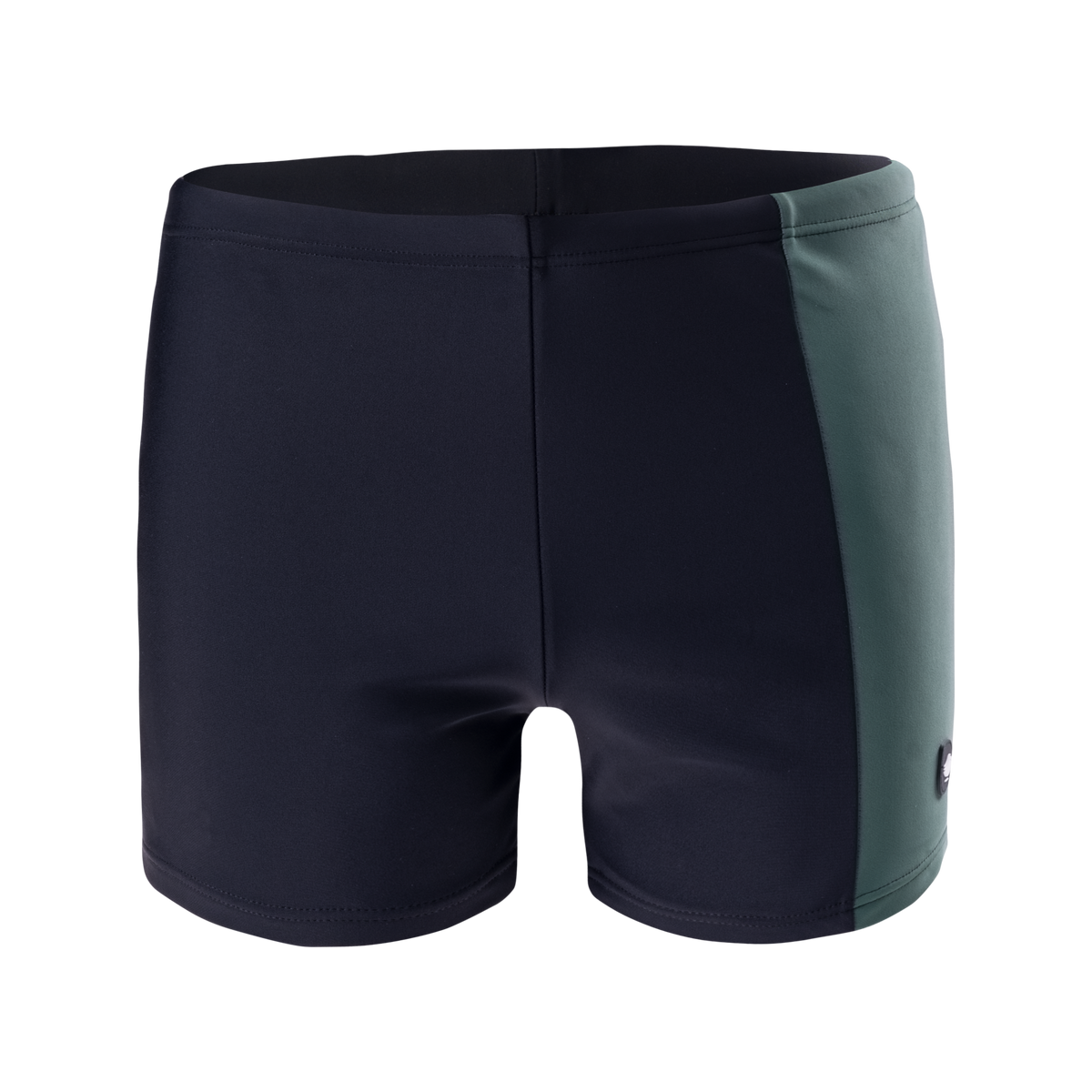 Levu miesten boxer-uimahousut, musta-vihreä