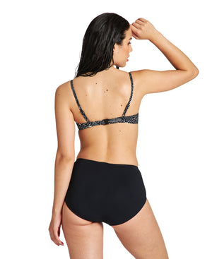 Clara Two Pieces Dambikini, Svart