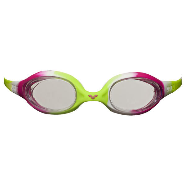Spider Jr children's swimming goggles, lime-pink