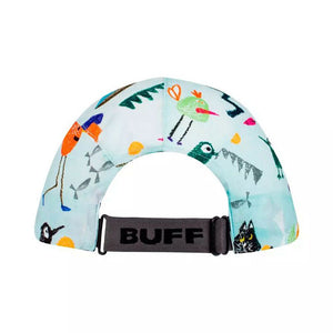 Buff Pack Mini Cap Kids – lasten kevyt ja taittuva lippalakki, Otom Sky, UPF 50+ aurinkosuoja