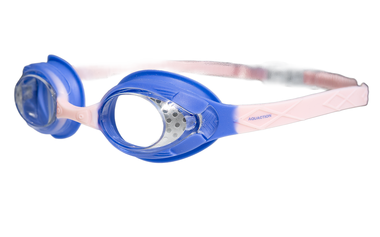 AquaKids children's swimming goggles, purple-pink