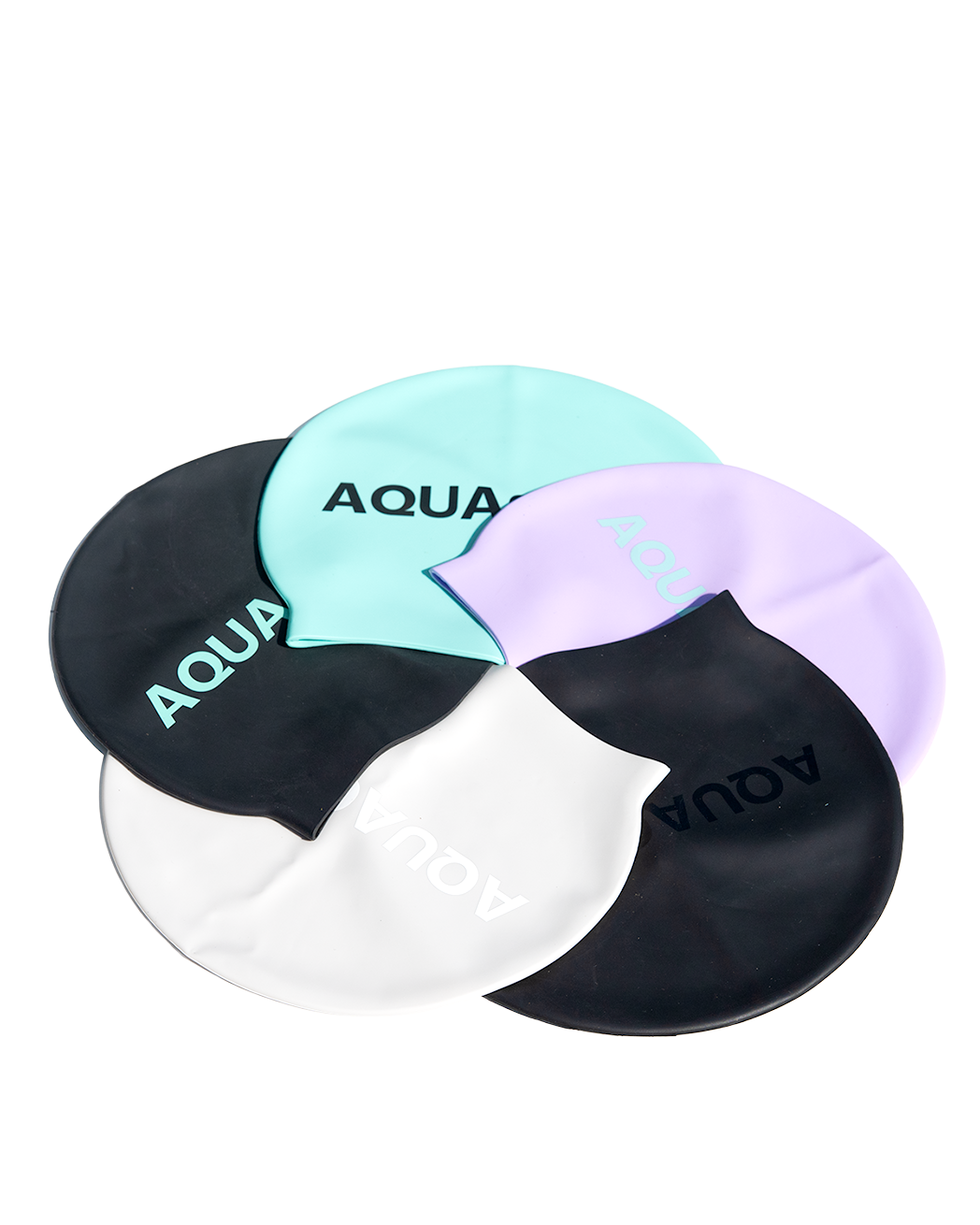 Aquaction logo swim cap, 5 different colors