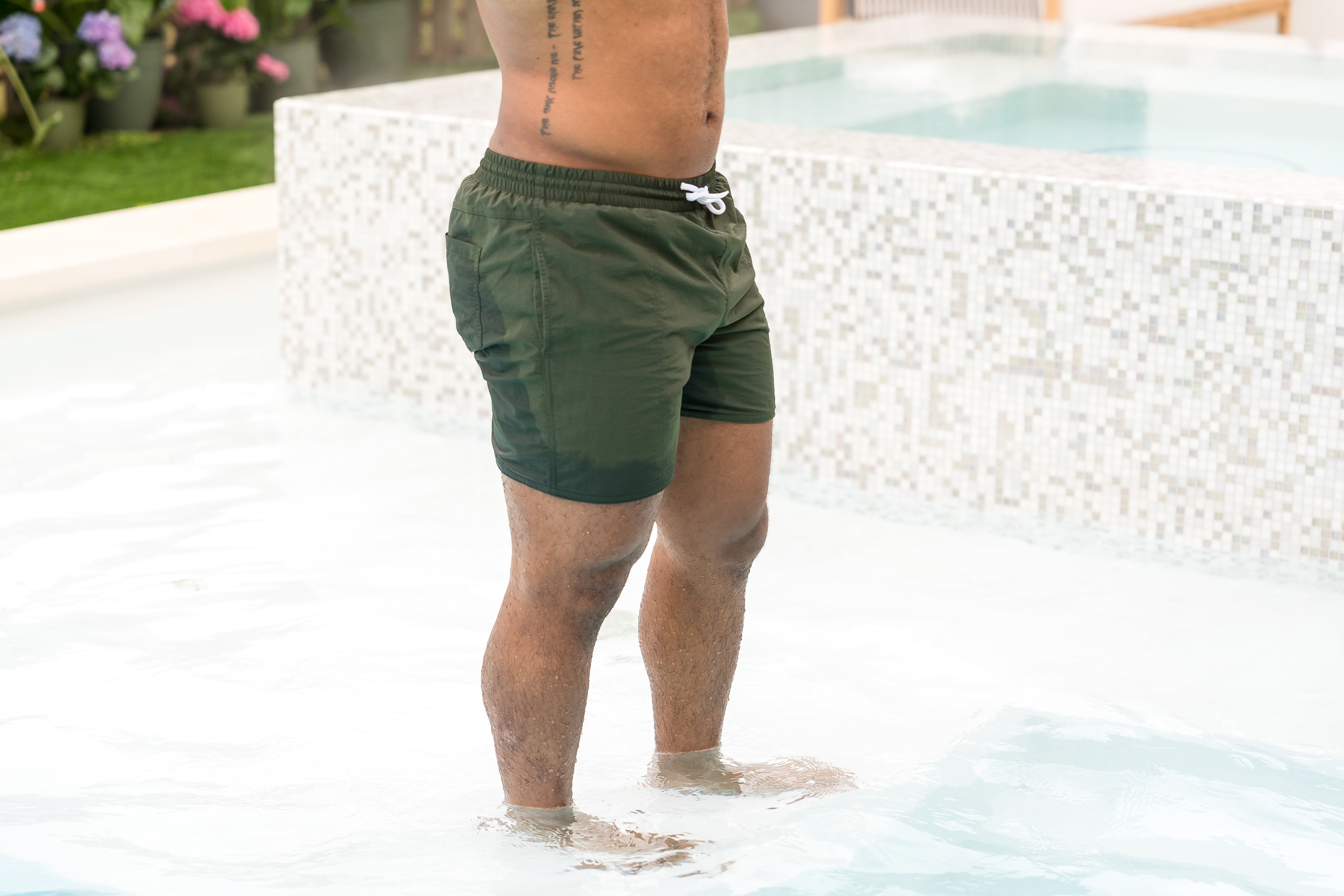 Splash Swim Shorts miesten uimahousut, tummanvihreä