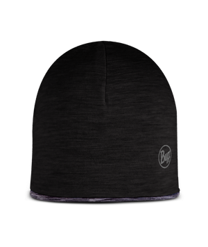 Merino kesäpipo Lightweight Jr Beanie Black-Graphite