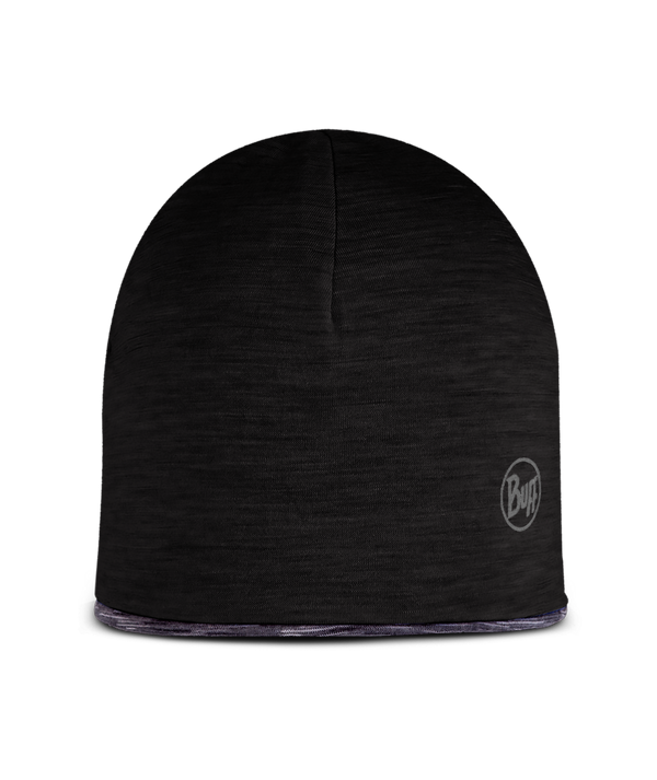 Merino kesäpipo Lightweight Jr Beanie Black-Graphite