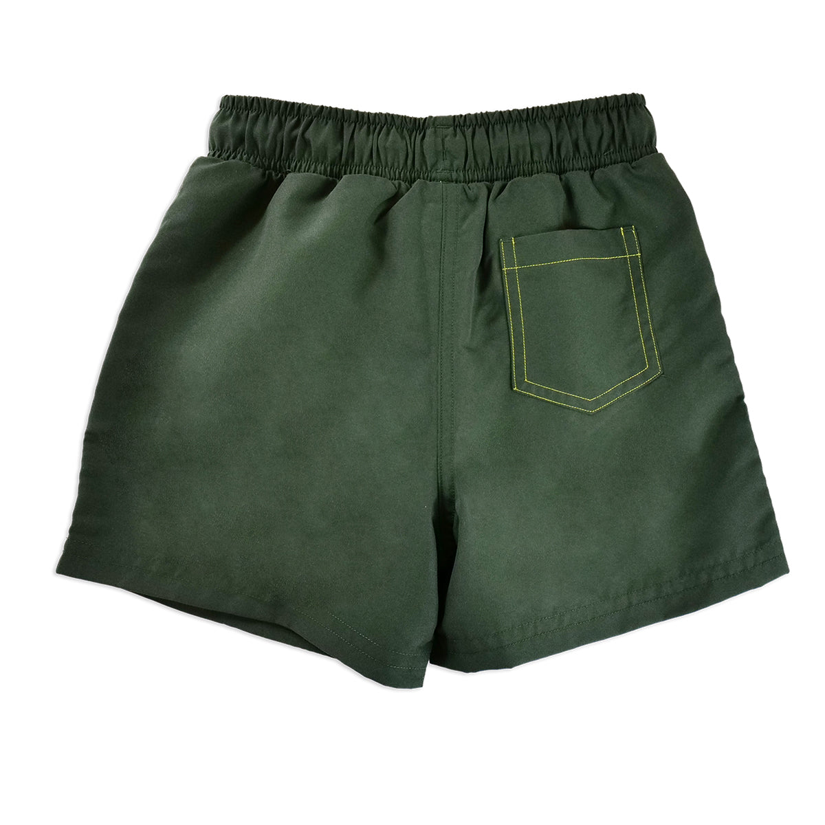 Plain Boys Shorts poikien uimashortsit, tummanvihreä