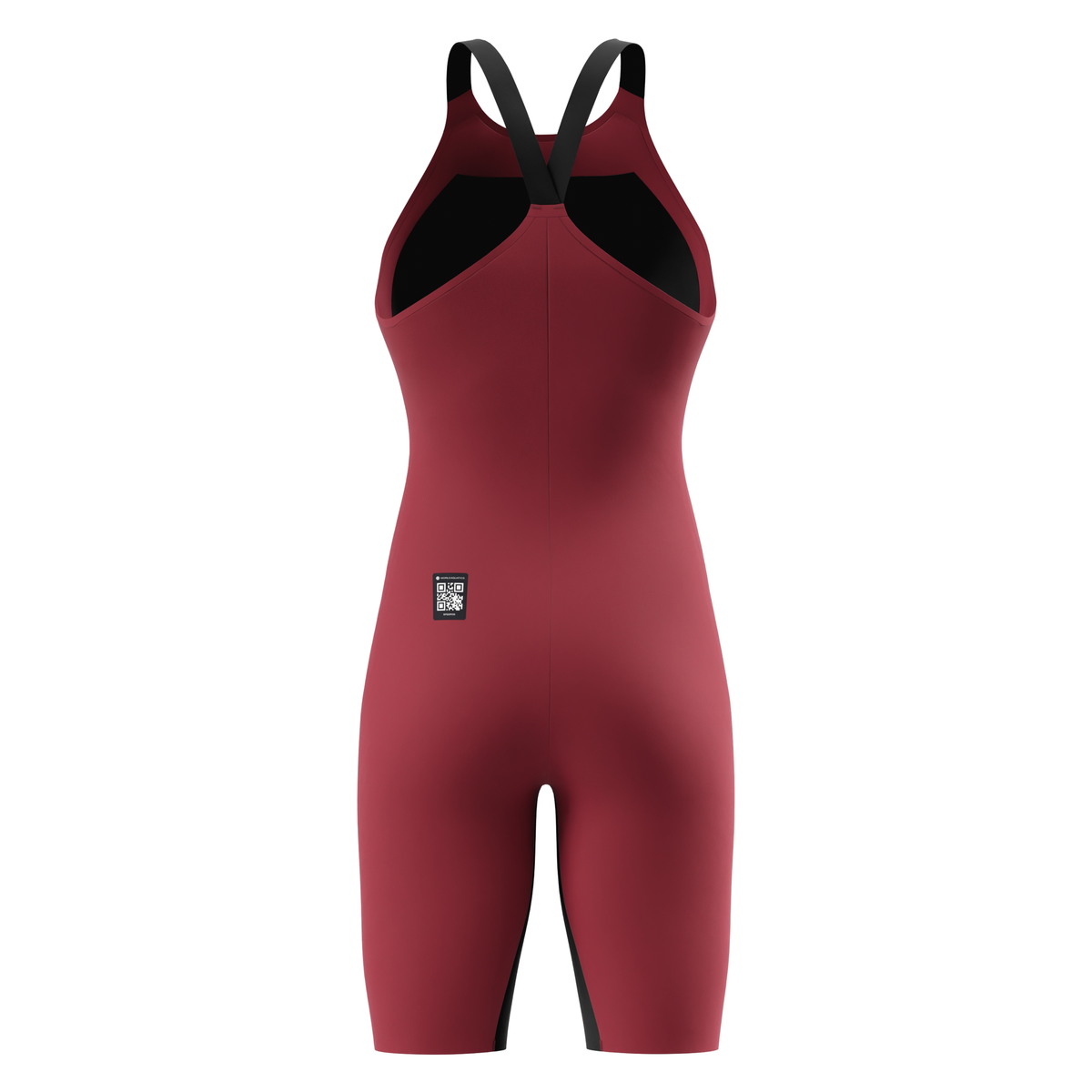 Fastskin LZR Pure Valor 2.0 Closedback Kneeskin tävlingsdräkt för dam, röd