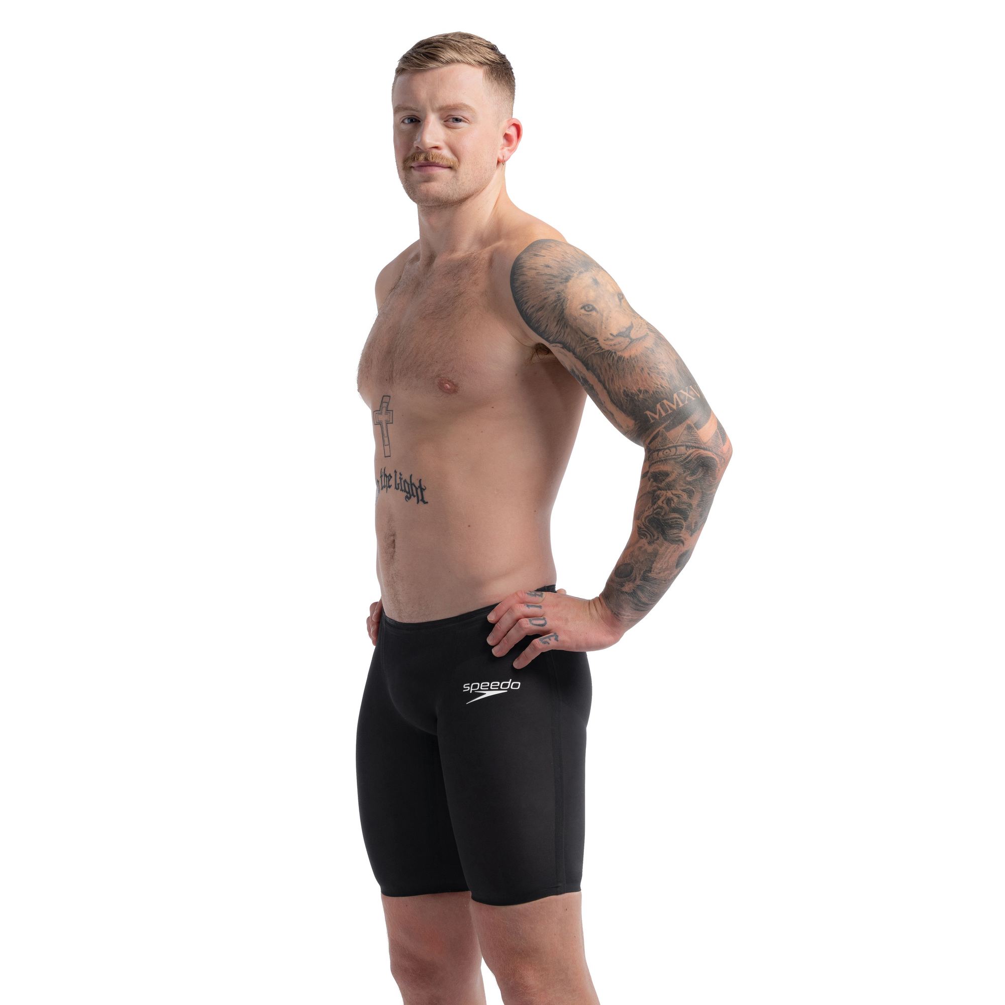 Fastskin LZR Pure Valor 2.0 High Waisted Jammer miesten kilpapuku, musta