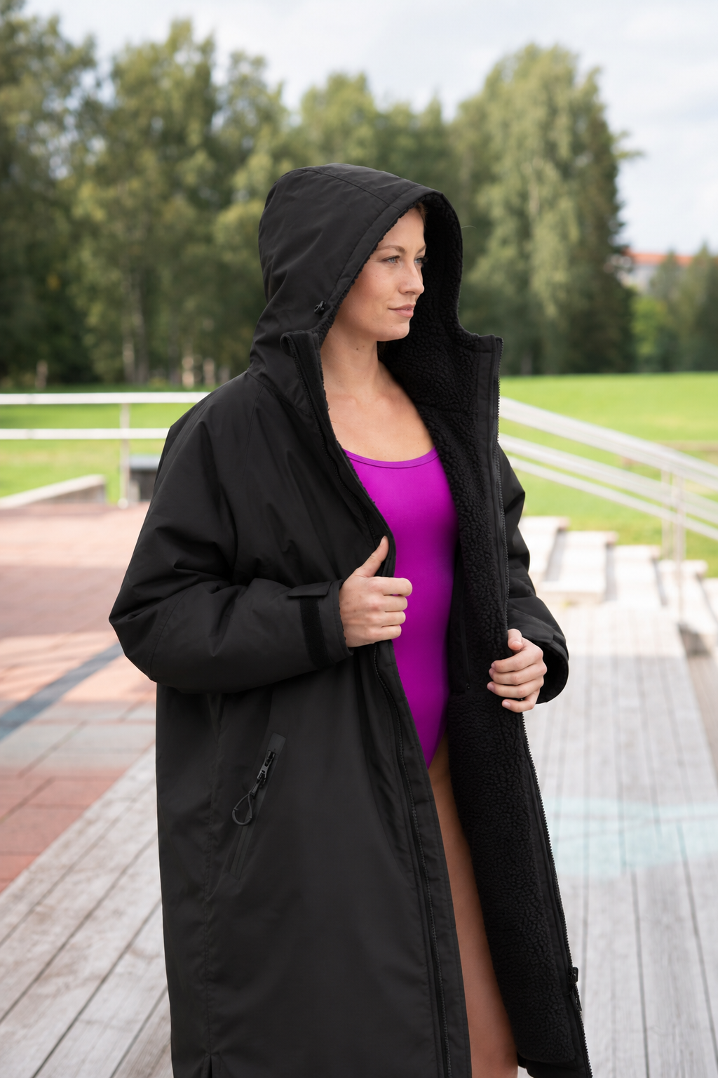Aqua Thermal interchangeable jacket unisex, black