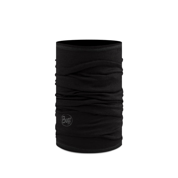 Buff Putkihuivi Merino Lightweight Jr Solid Black