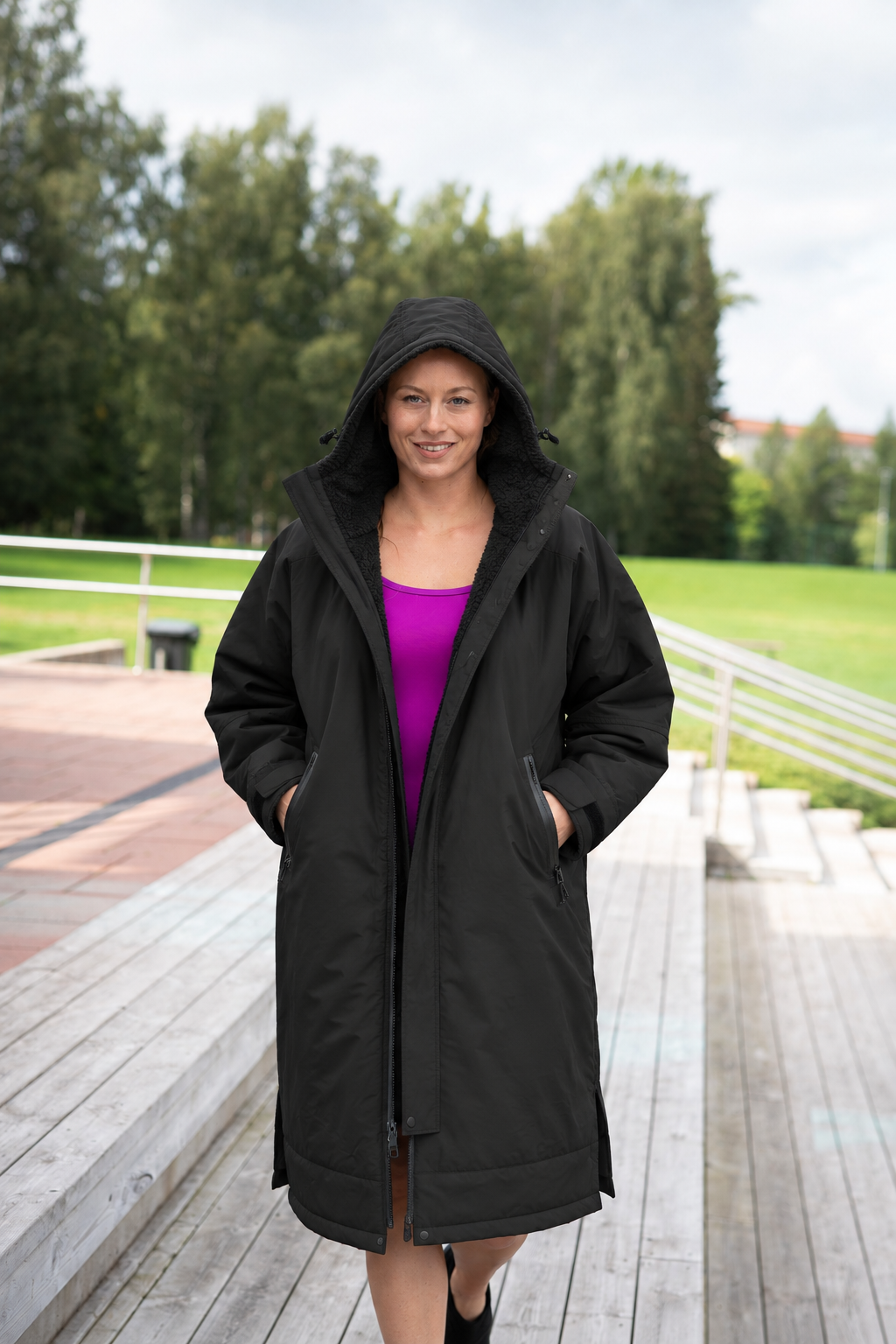 Aqua Thermal interchangeable jacket unisex, black