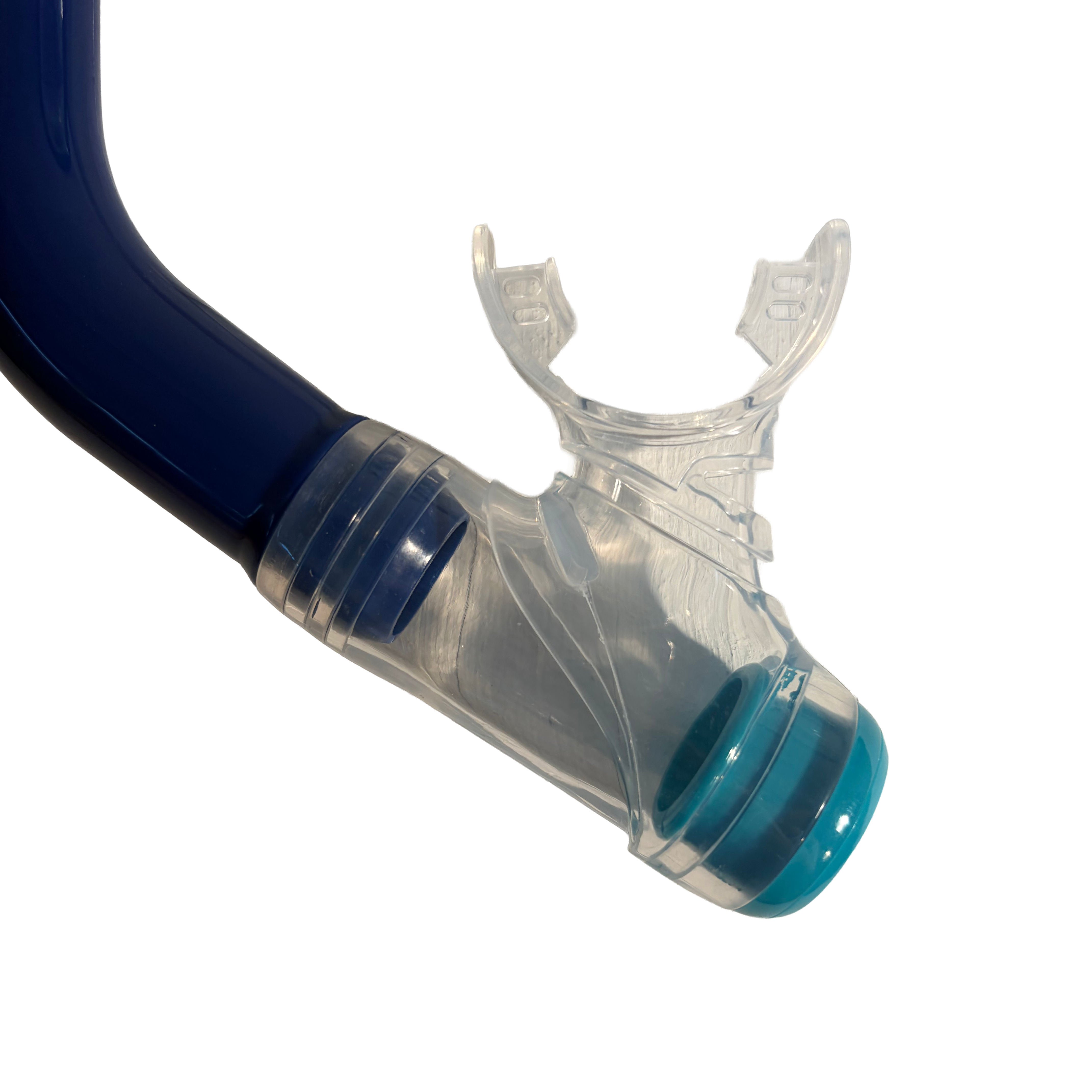 Aquadive snorkelset för vuxna, marinblå-grön