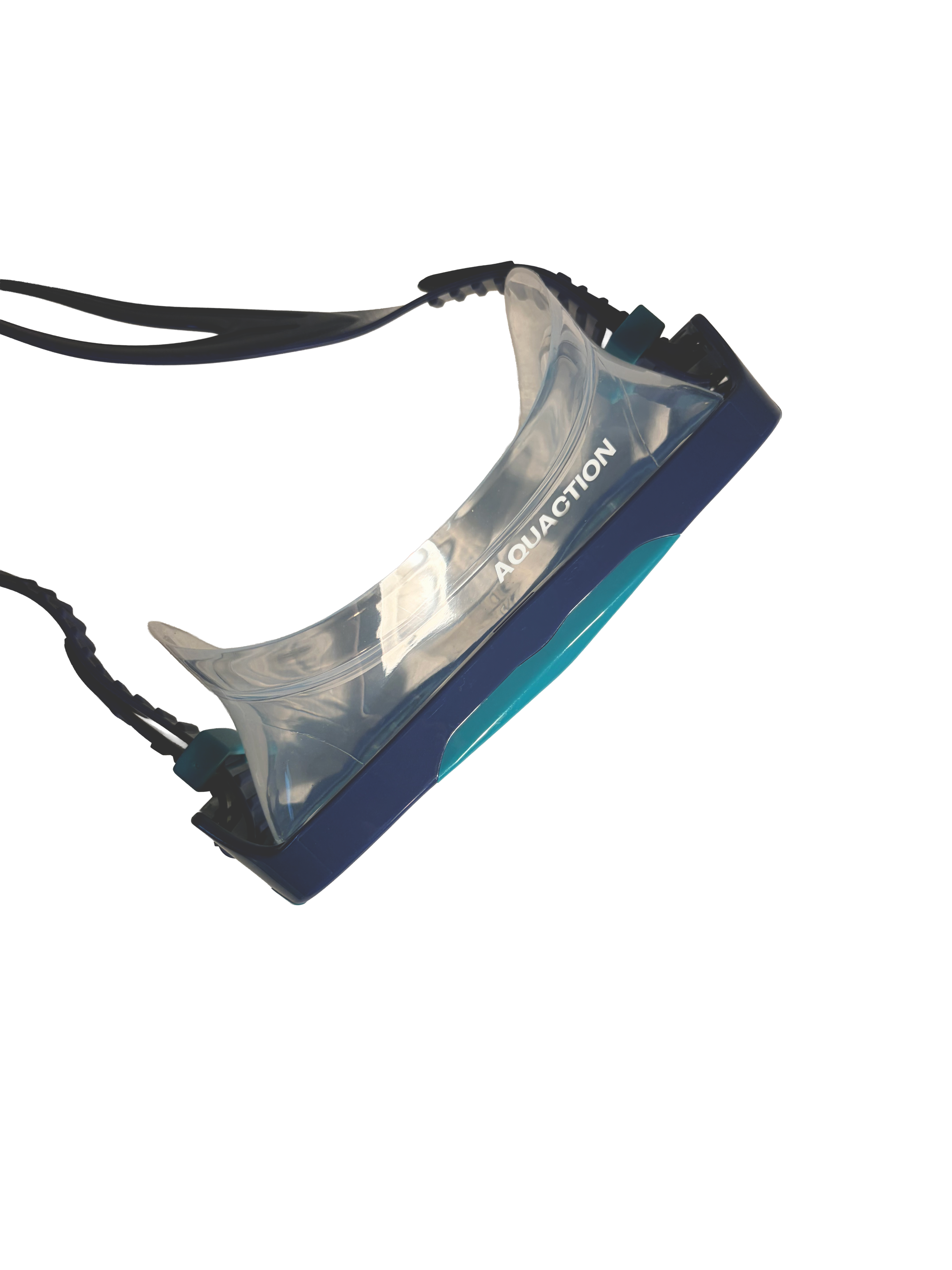 Aquadive snorkelset för vuxna, marinblå-grön