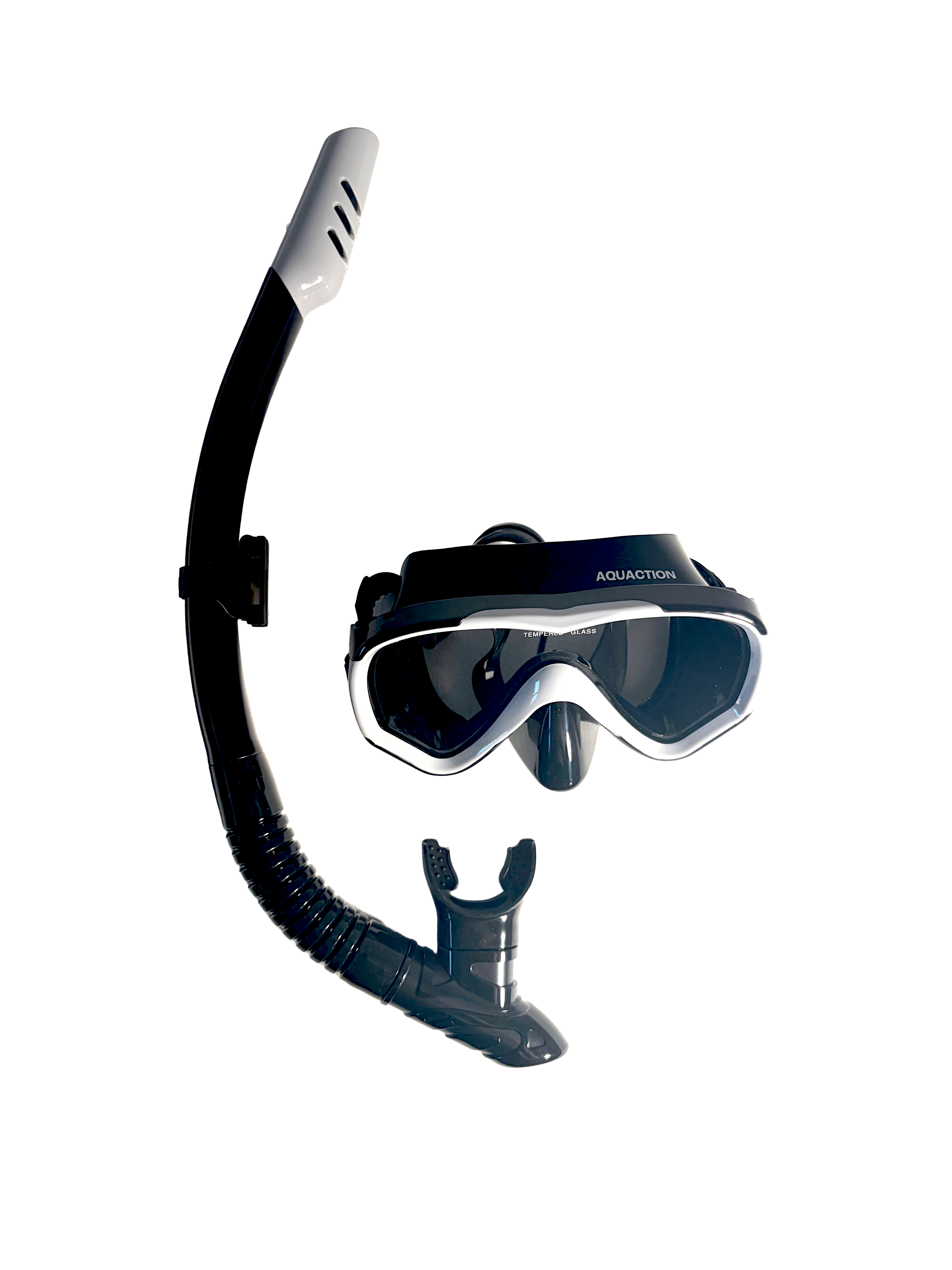 Aquadive snorkelset för vuxna, blå-mint