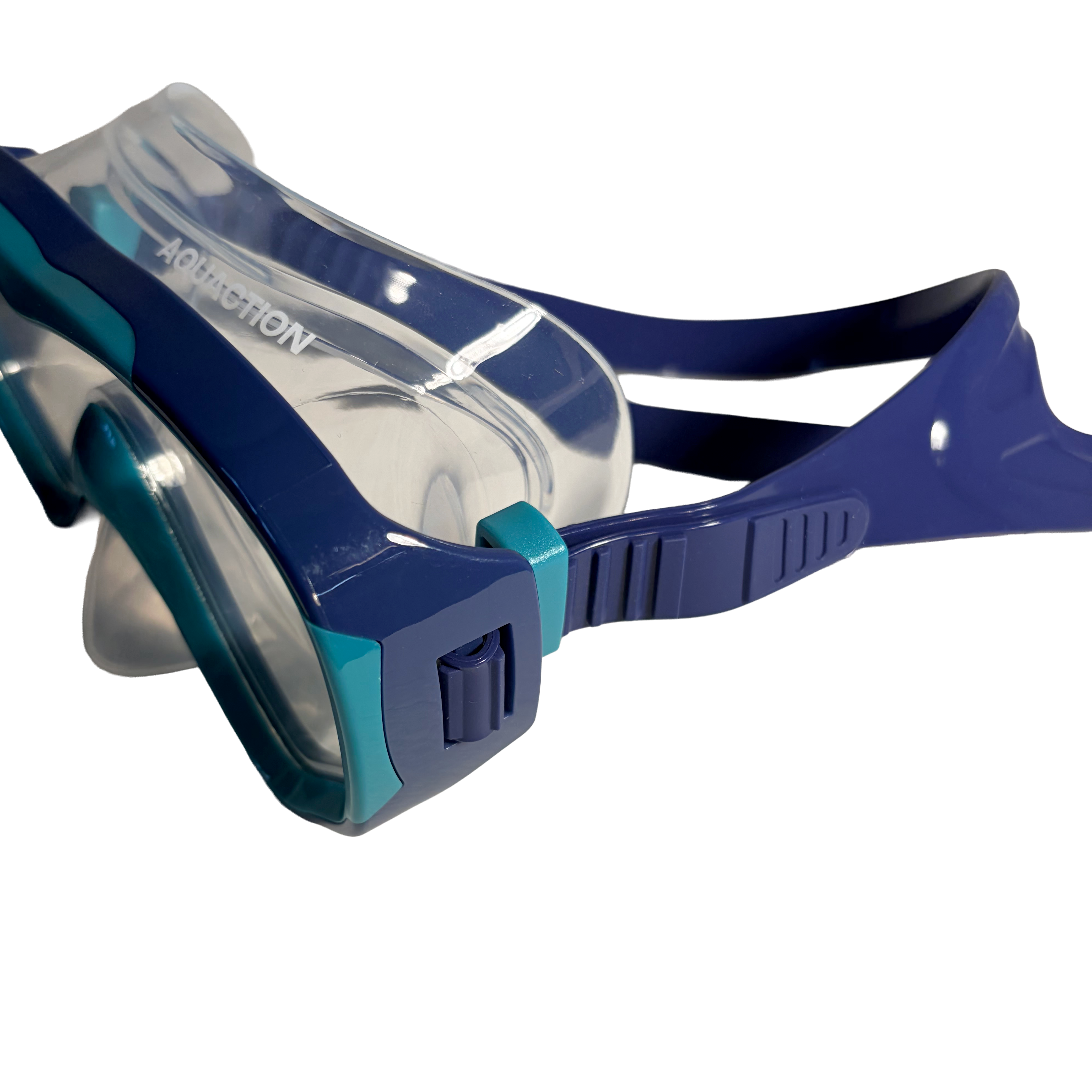Aquadive Jr snorklingsset för barn, marin-grön