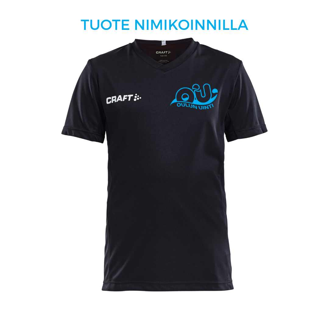 Ungdoms Squad Go Jersey T-shirt - Oulu Simning + namntryck