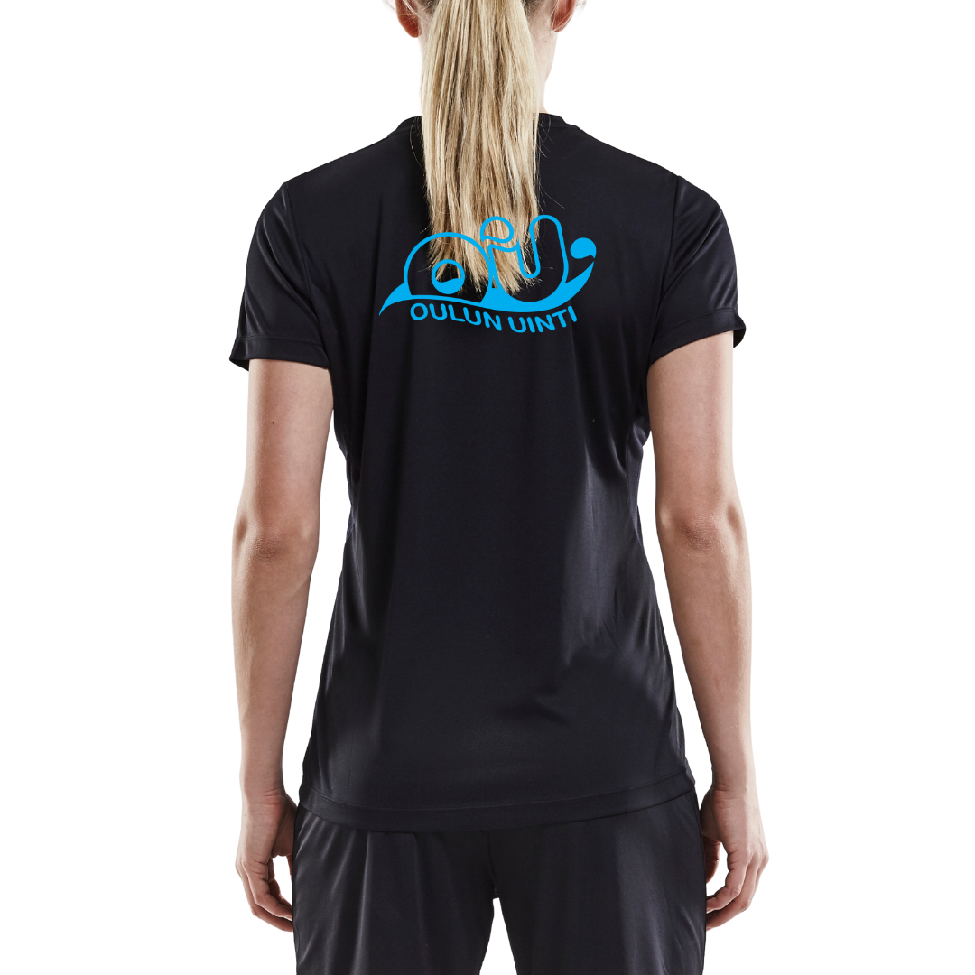 Women's Squad Go Jersey T-shirt - Oulun Uinti + namntryck
