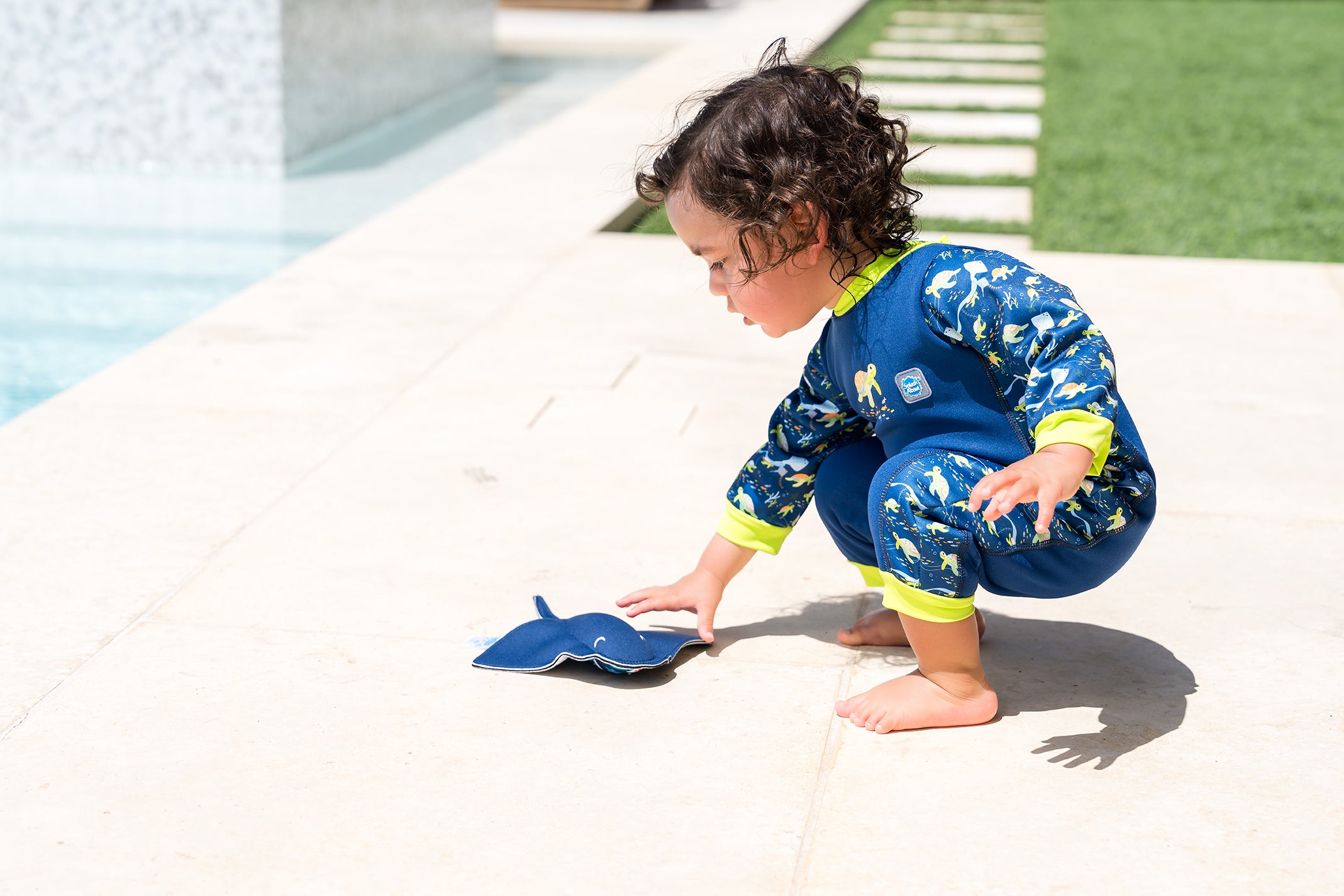 Warm in One lasten lämpöuimapuku, Turtle Tide