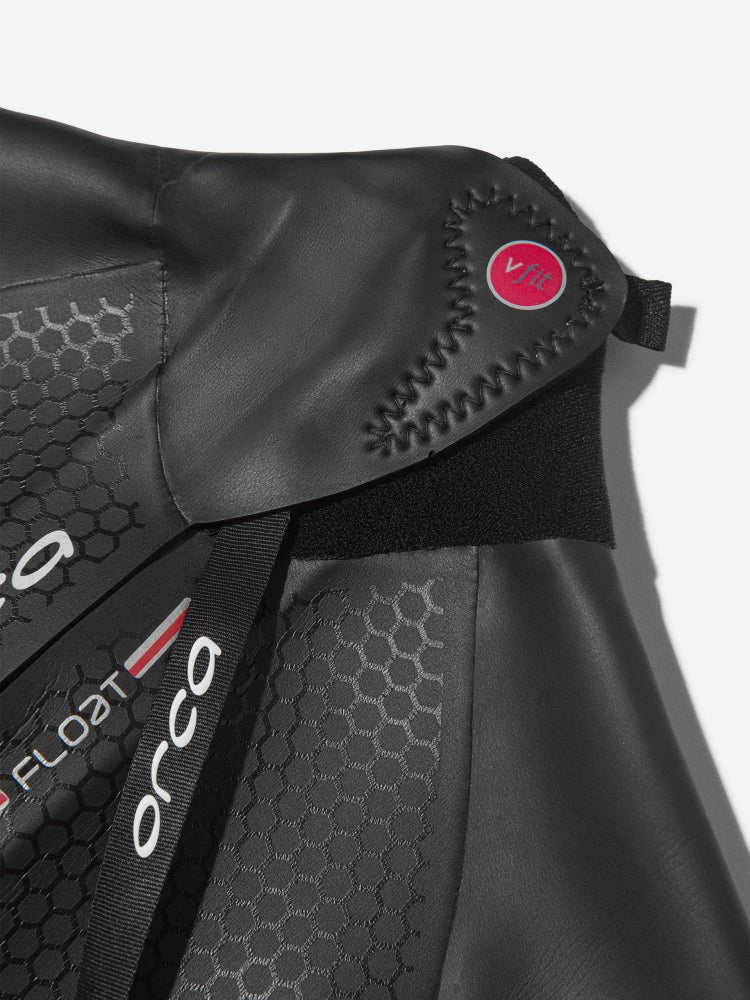 Apex Float V2 naisten märkäpuku, hartioiden kuviointi lähikuvassa - Orca