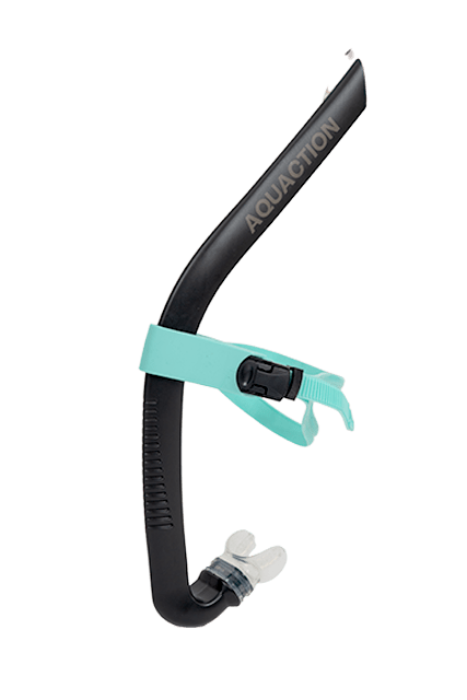 Aqua Center Snorkel keskisnorkkeli, musta, pääkuva - Aquaction