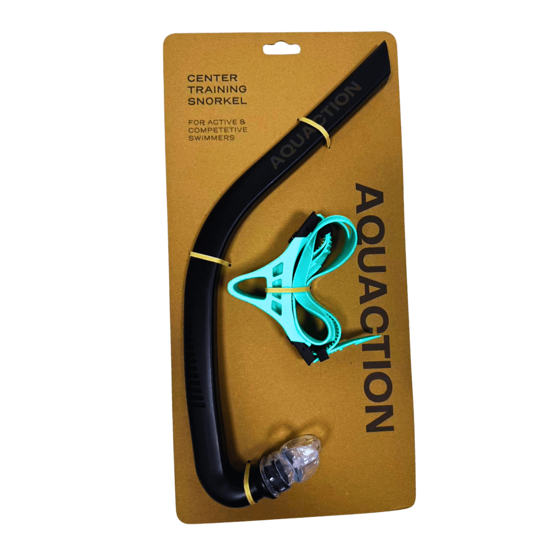 Aqua Center Snorkel keskisnorkkeli, mustaAquaction