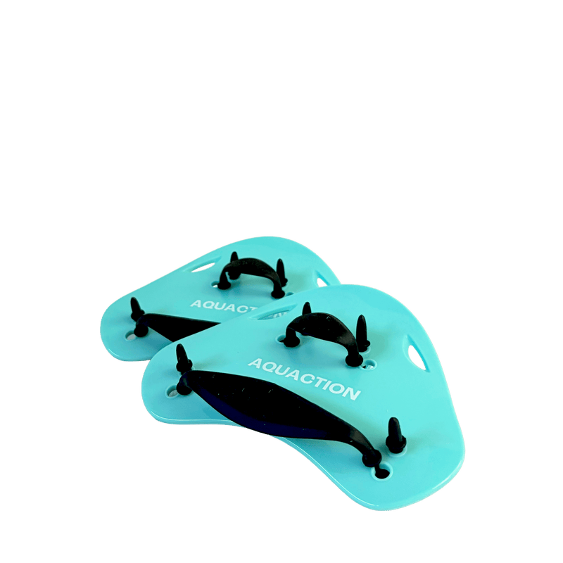 Aqua Finger Paddles ergonomic finger paddles, mint-black